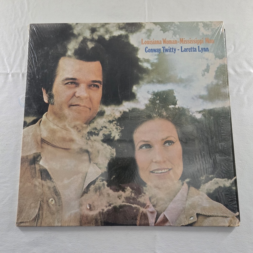 Conway Twitty Loretta Lynn Louisiana Woman Mississippi Man LP Vinyl VG+ Tested